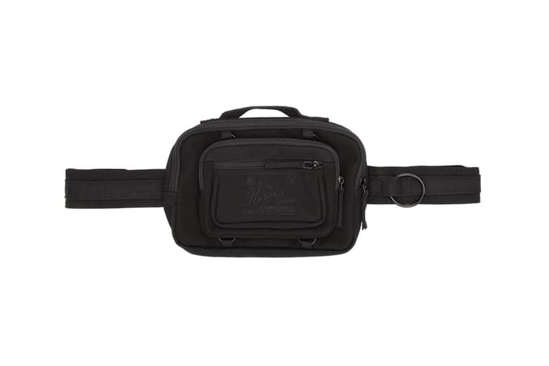 raf simons eastpak waistbag fanny pack bum bag black