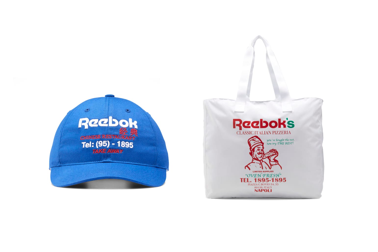 Reebok Food Pack: Takeout T-shirt, Tote and Cap | HYPEBAE