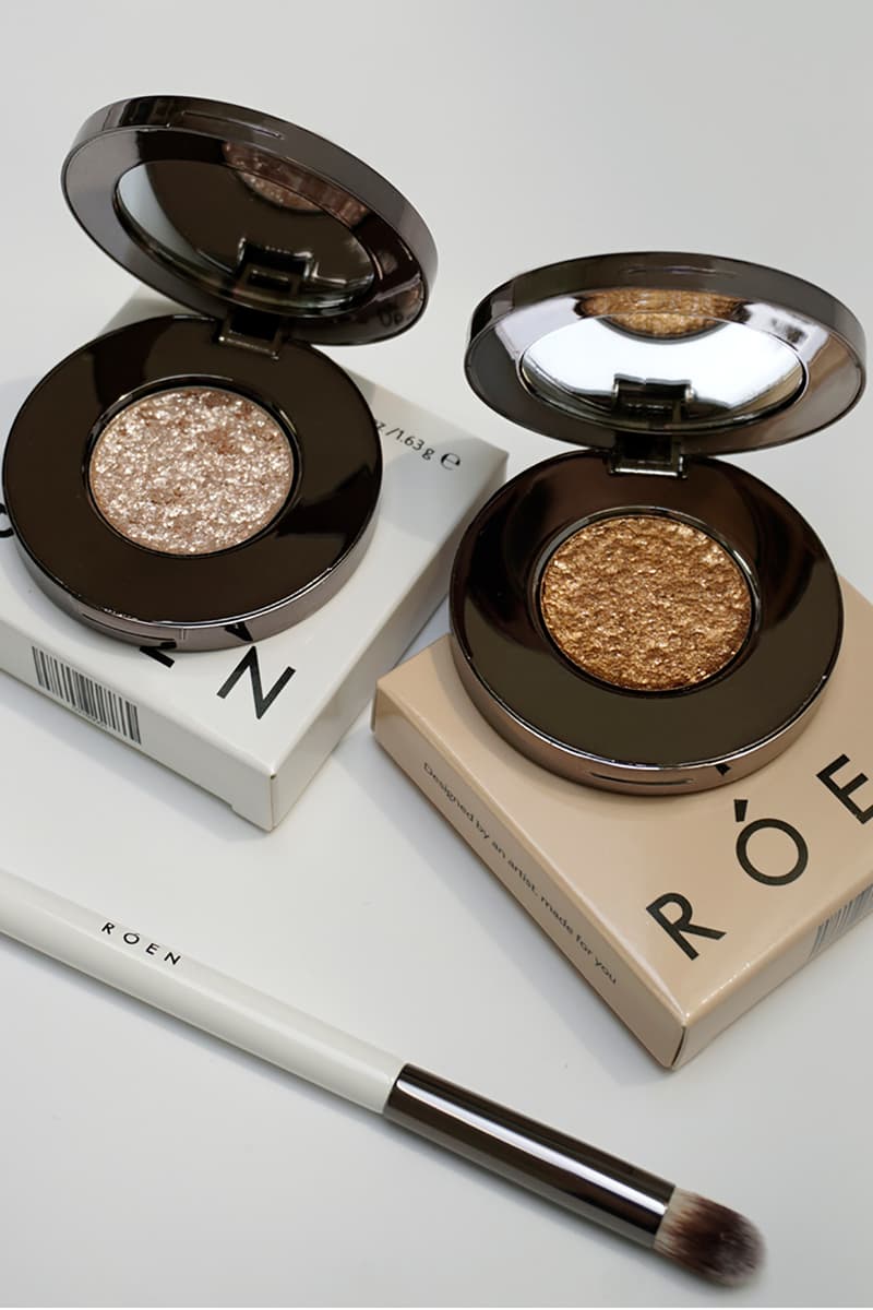 roen beauty summer disco eyeshadow nikki deroest rosie huntington whiteley cruelty free vegan makeup