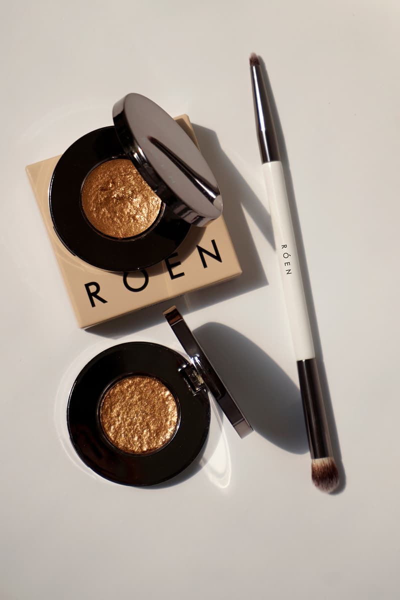 roen beauty summer disco eyeshadow nikki deroest rosie huntington whiteley cruelty free vegan makeup