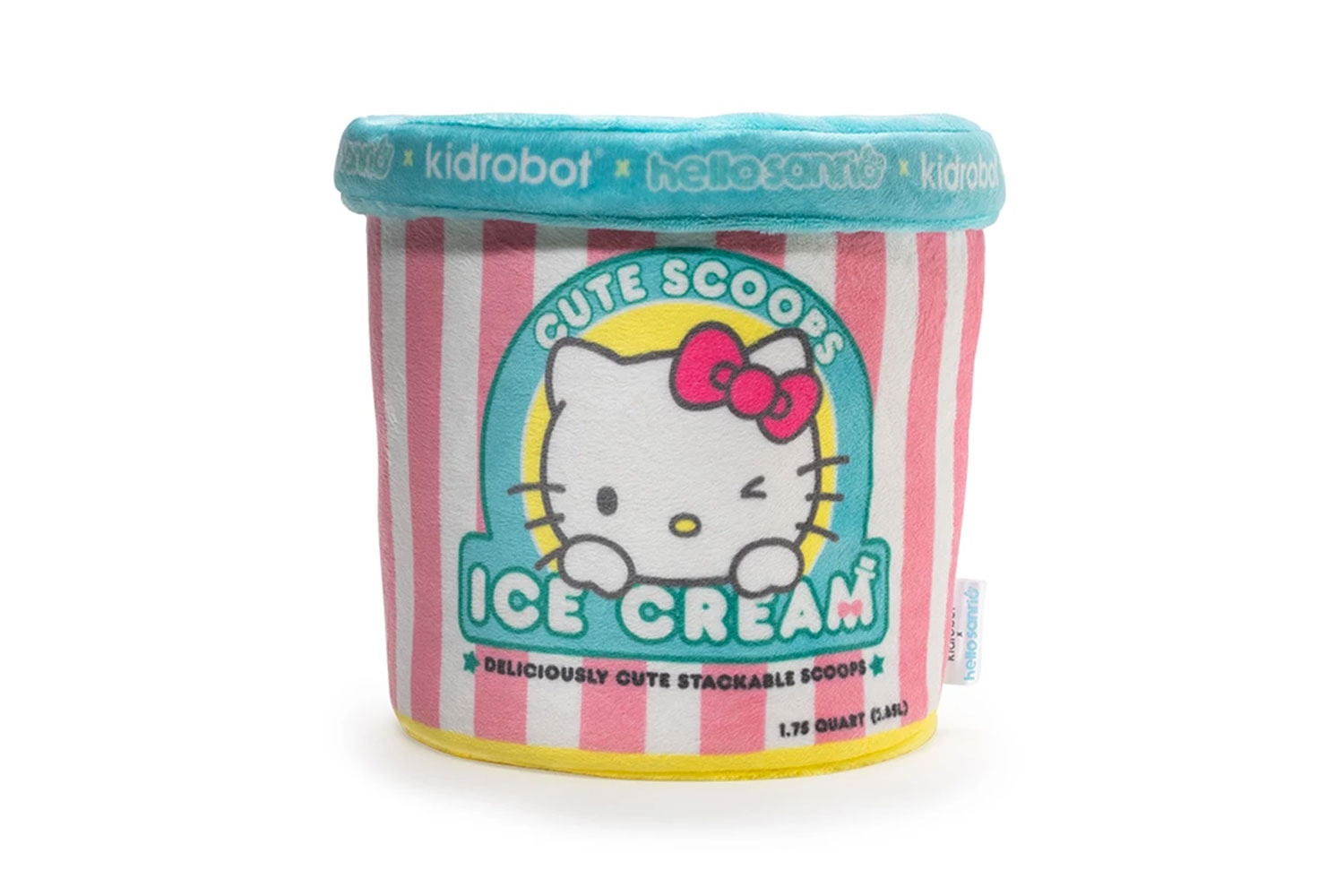 sanrio kidrobot plush toy ice cream hello kitty Badtz-Maru Keroppi Pompompurin