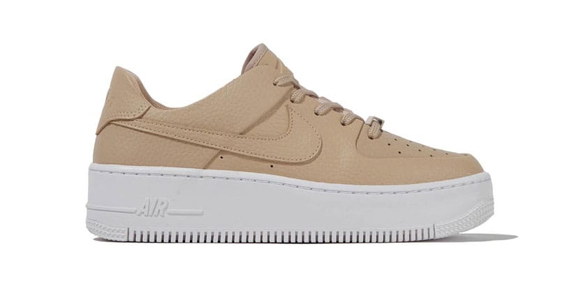 nude suede air force 1