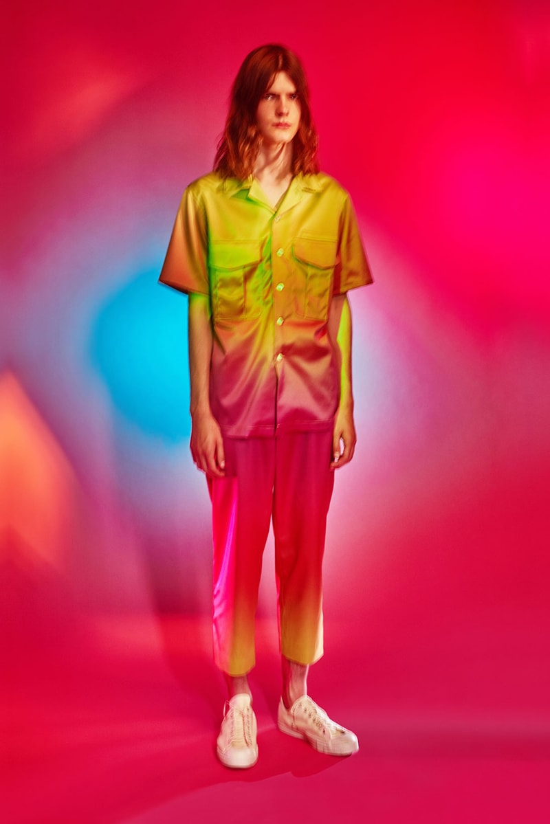 sies marjan hypercolor series fall winter campaign psychedelic tie dye