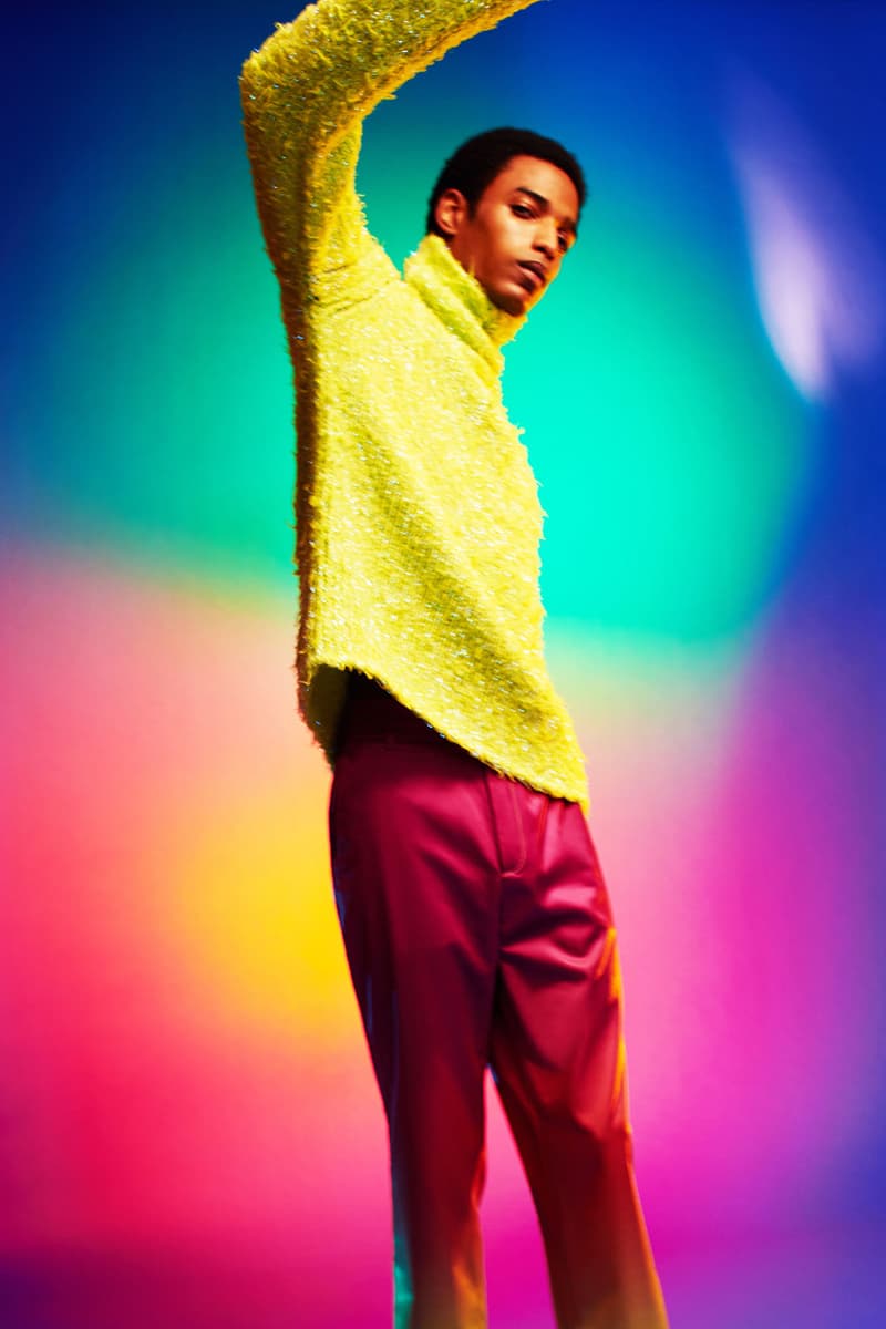 sies marjan hypercolor series fall winter campaign psychedelic tie dye