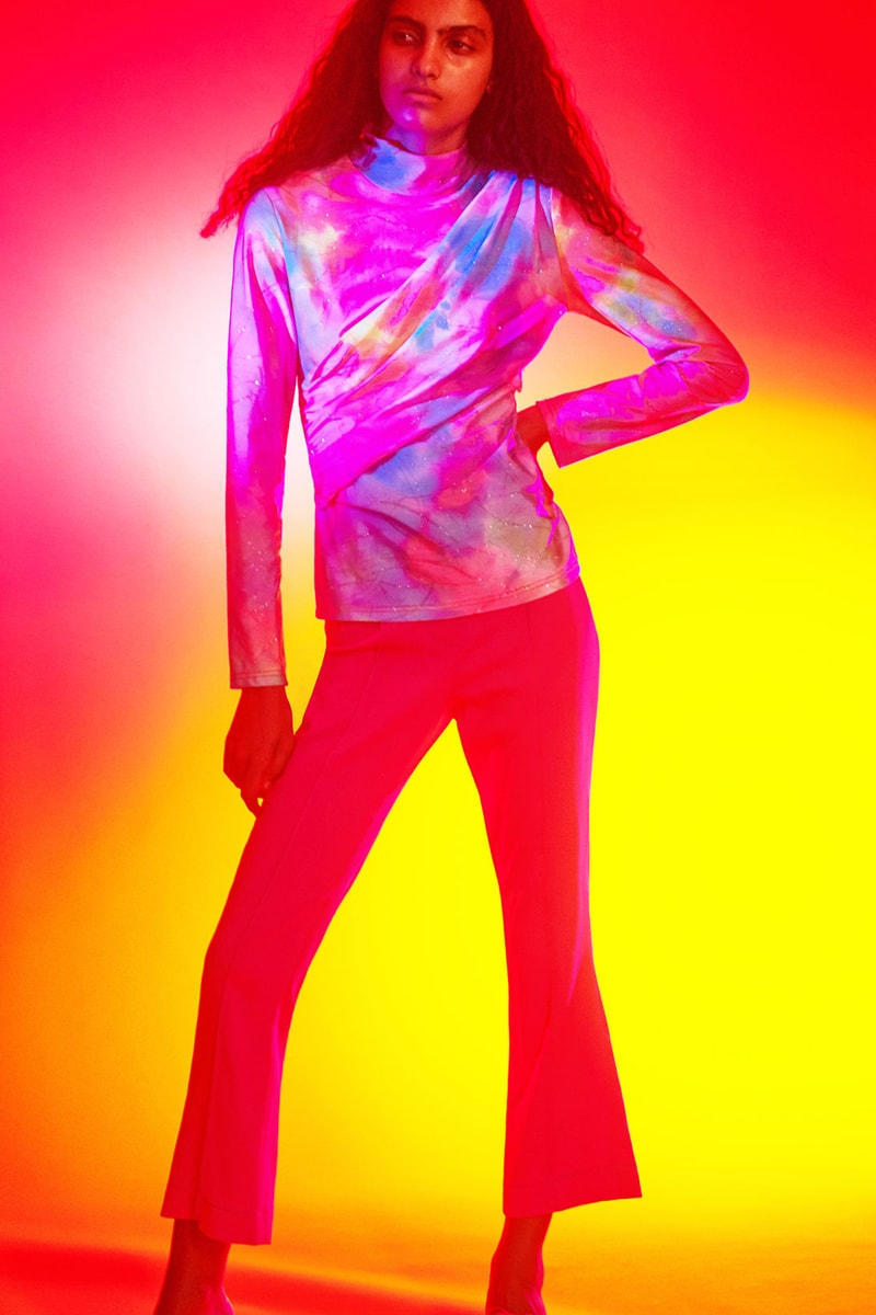 sies marjan hypercolor series fall winter campaign psychedelic tie dye