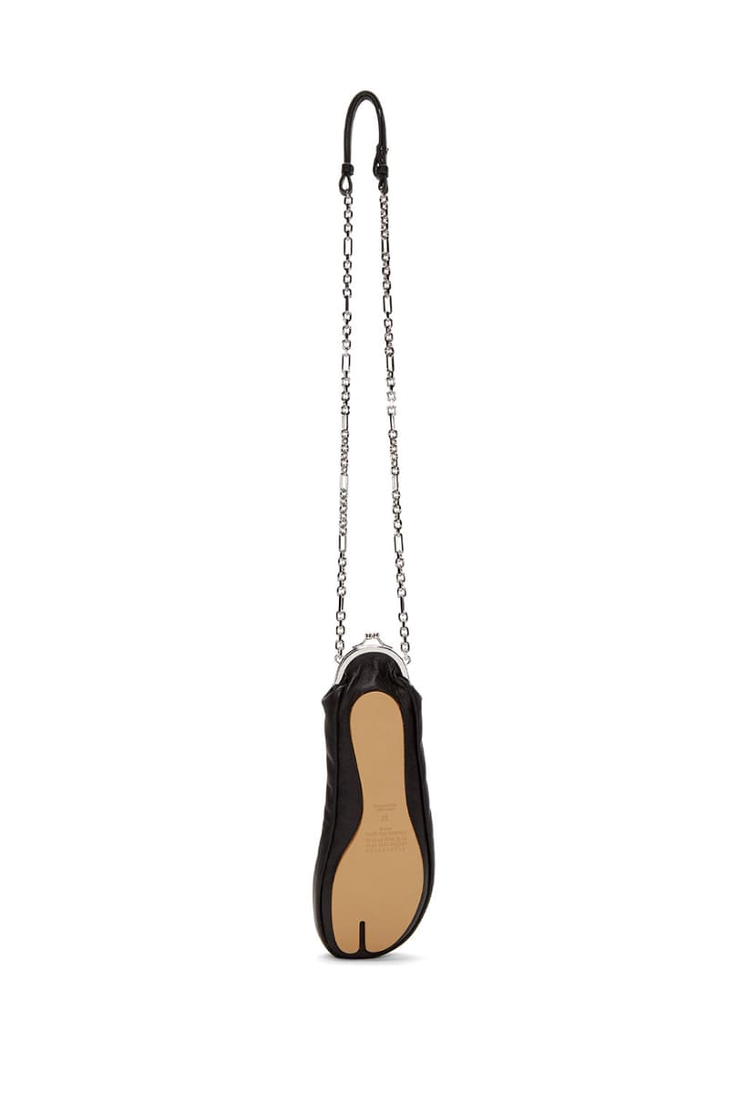 maison margiela tabi ssense boots heels keychain montreal pop up