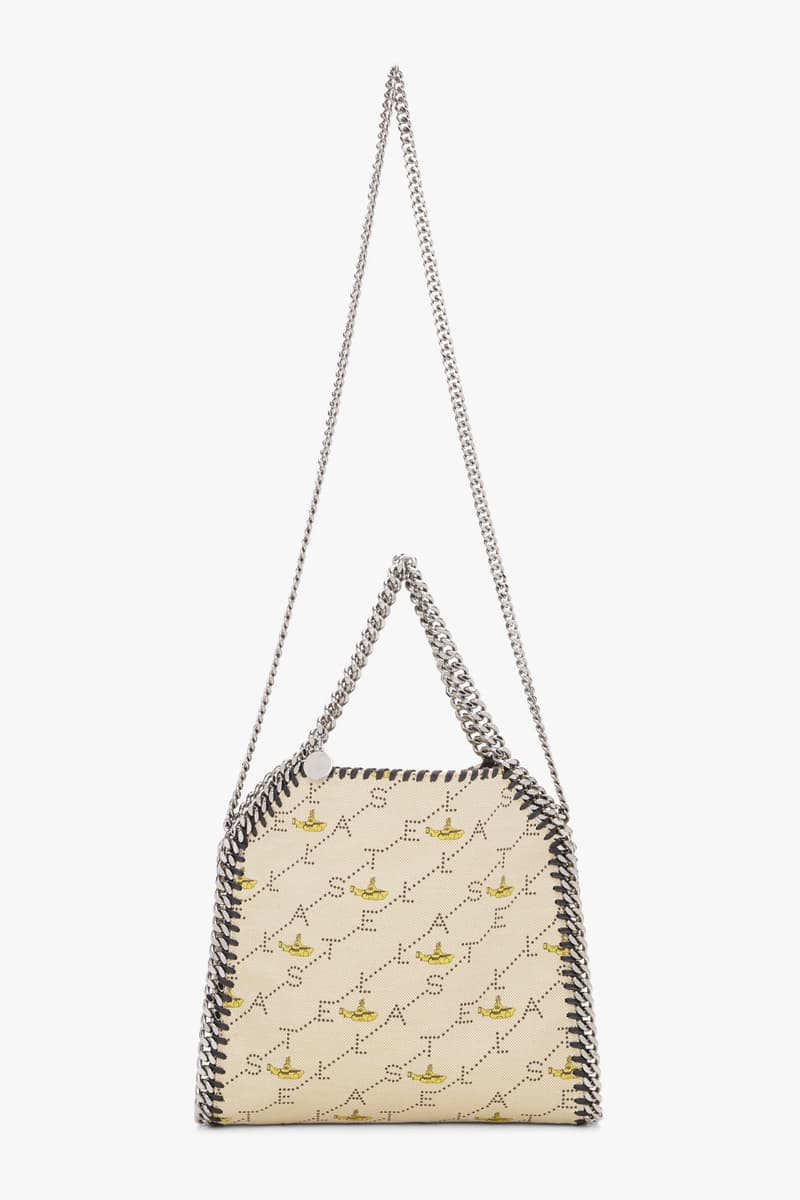 stella mccartney beatles all together now paul john lennon faux fur coat knit sweater t-shirt bag sneakers