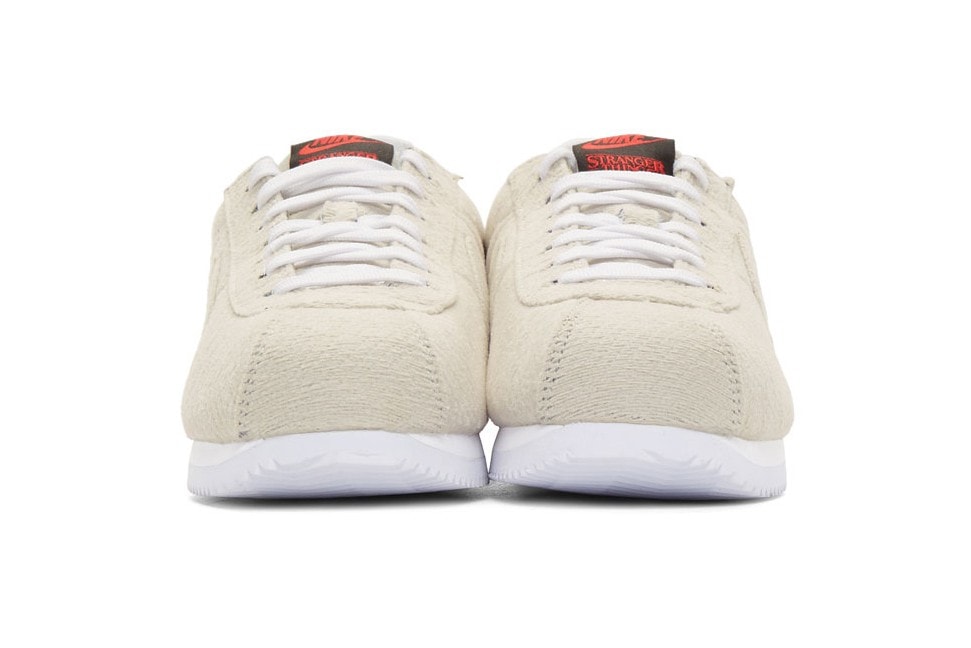 Stranger Things x Nike Air Tailwind 79 Cortez Release Drop Sneaker Shoe Beige White Laces Branding