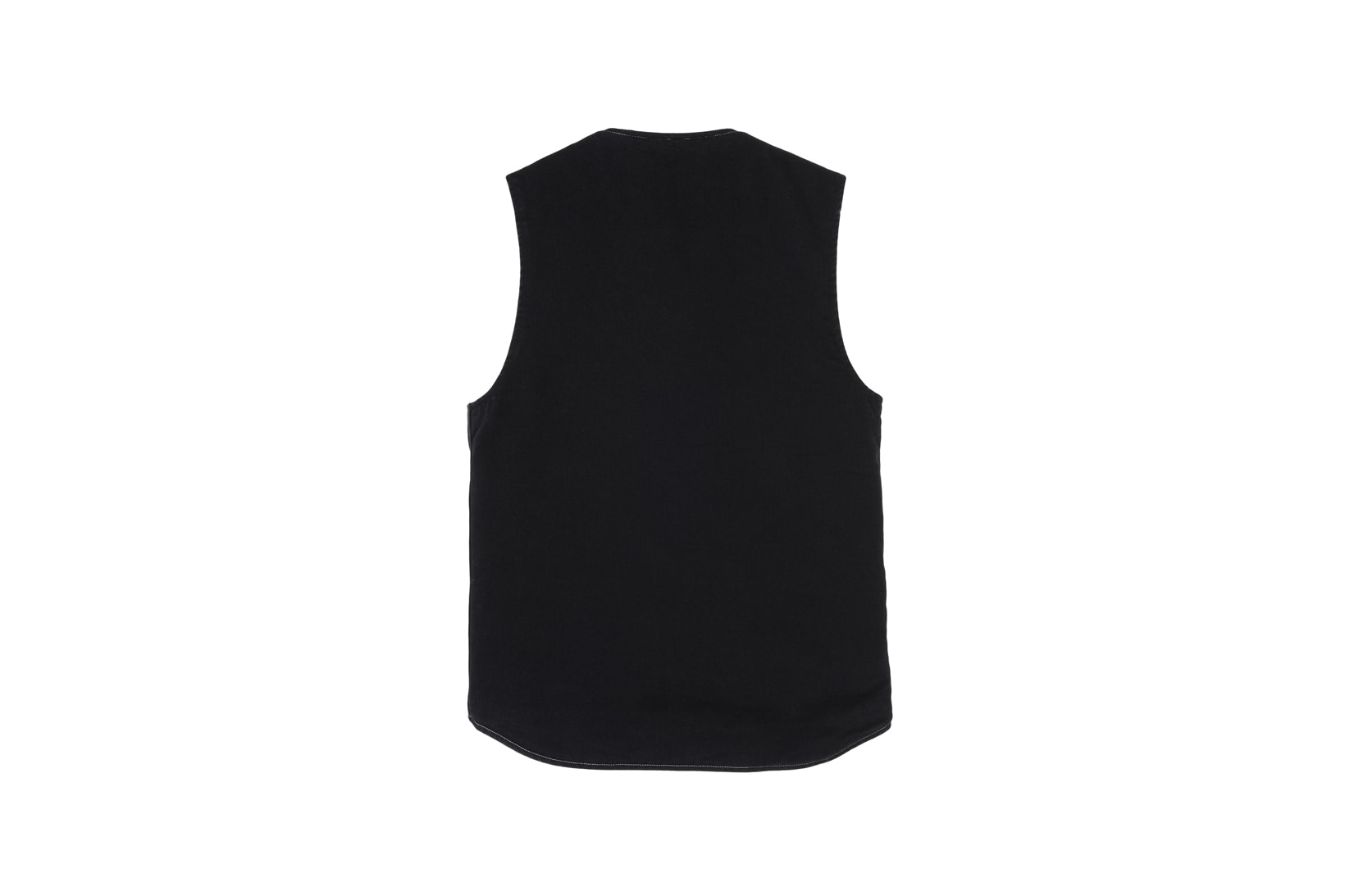 Stussy x Carharrt WIP x Dover Street Market Collaboration Vest Black