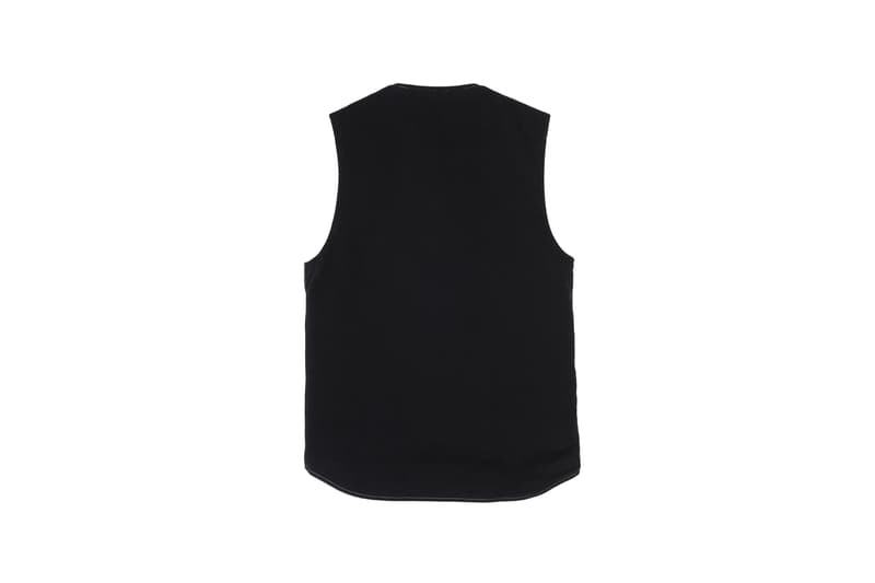 Stussy x Carharrt WIP x Dover Street Market Collaboration Vest Black