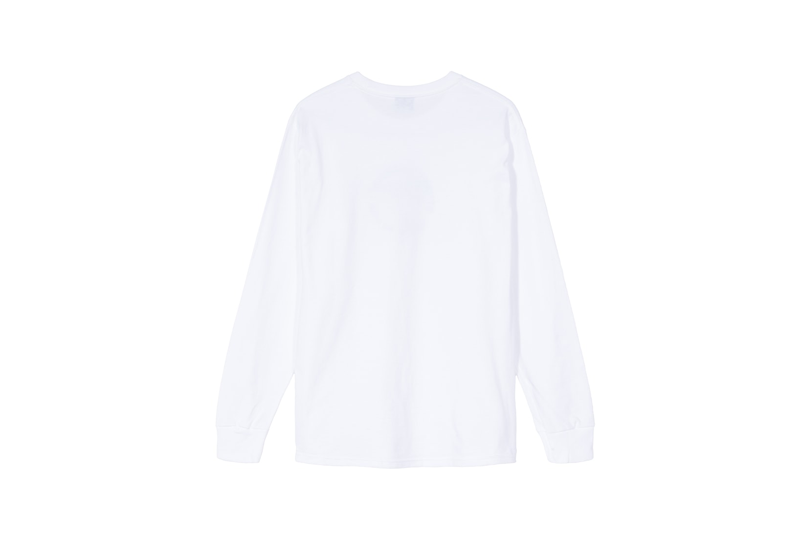 Stussy x Carharrt WIP x Dover Street Market Collaboration Long Sleeve Shirt White