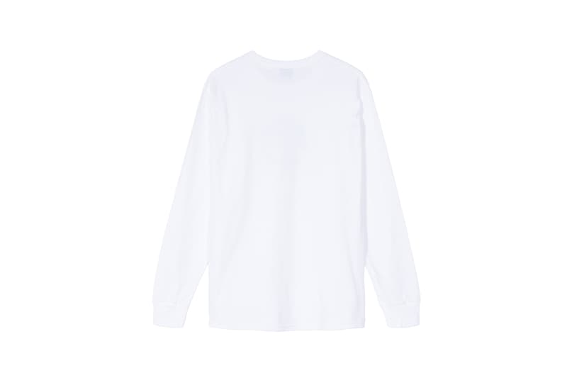 Stussy x Carharrt WIP x Dover Street Market Collaboration Long Sleeve Shirt White