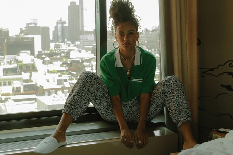 The Concept NY Summer Editorial Shirt Green Pants Grey