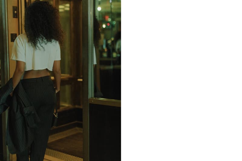 The Concept NY Summer Editorial Suit Black Shirt White