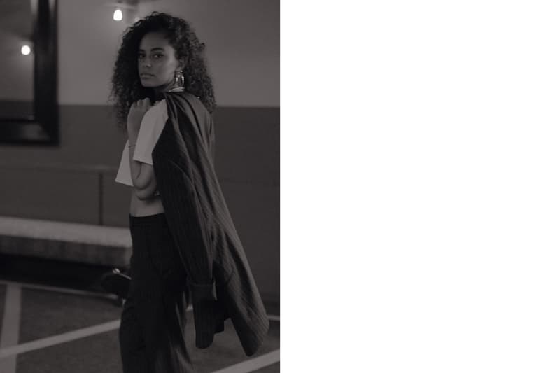 The Concept NY Summer Editorial Shirt White Suit Black