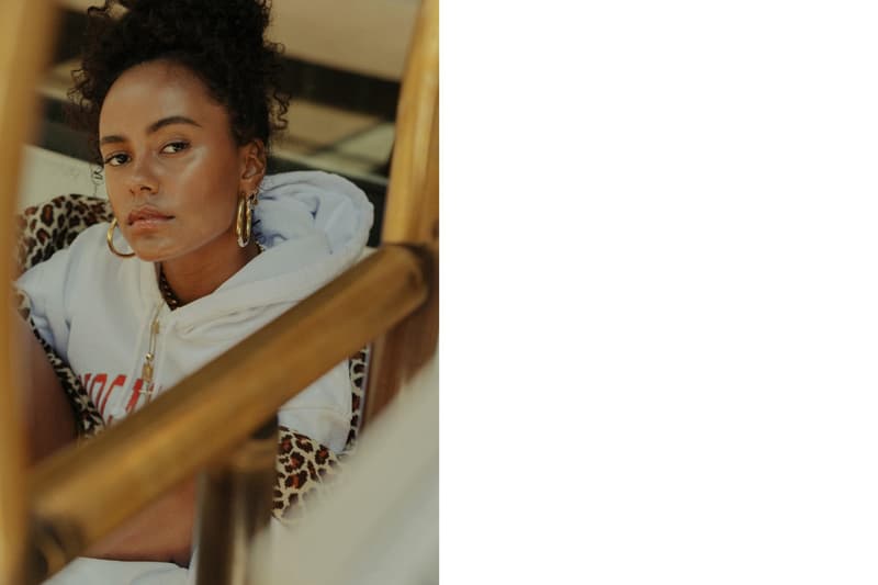 The Concept NY Summer Editorial Hoodie Grey Sweater Brown