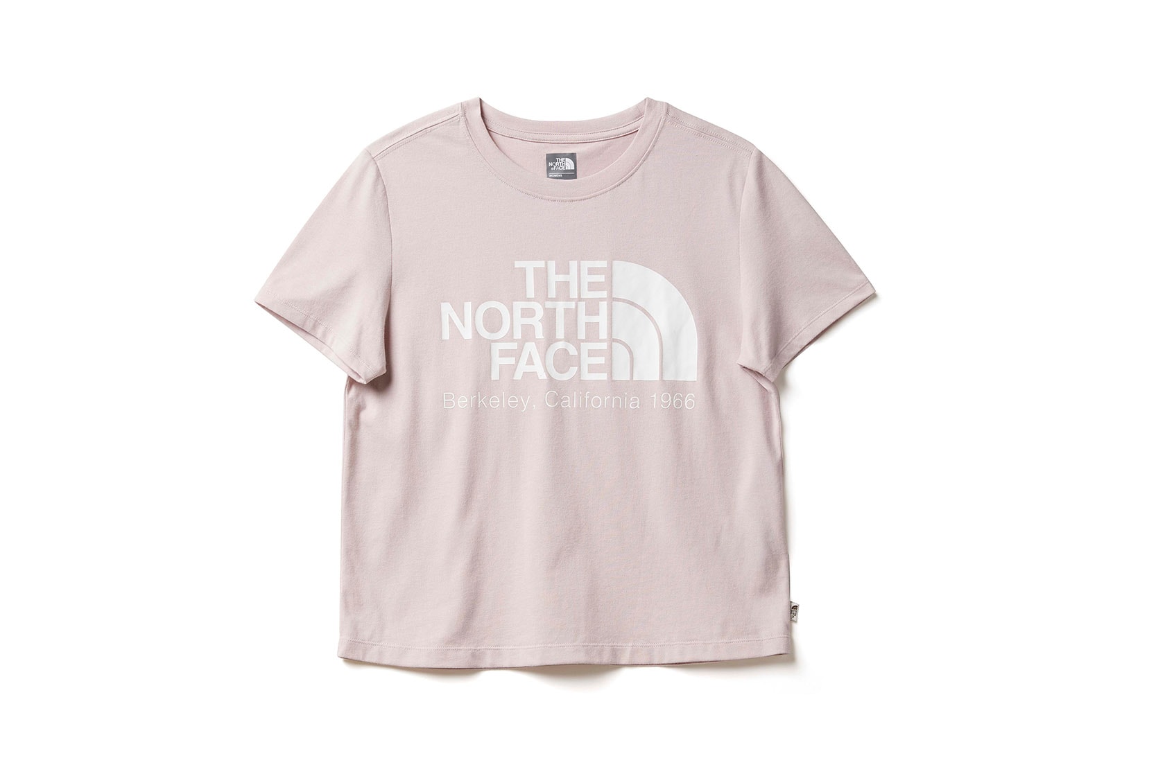 the north face back to school heritage pink t-shirt