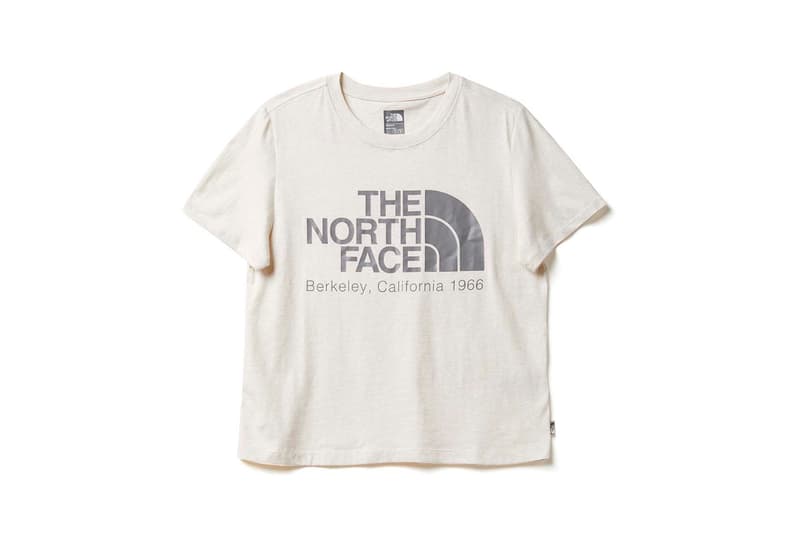 the north face back to school heritage white t-shirt