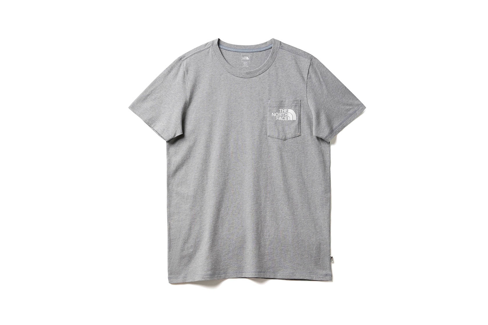 the north face back to school heritage grey t-shirt