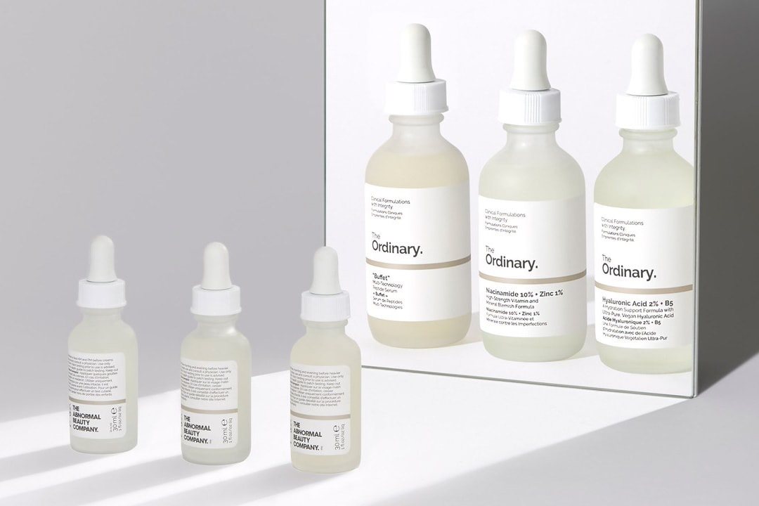 The Ordinary Large Size Products Hyaluronic Acid Buffet Squalane Cleanser Niacinamide 60ml 150ml Deciem Serums
