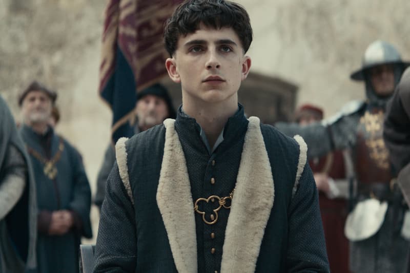 timothee chalamet the king fan reactions netflix film movie twitter henry v william shakespeare venice festival