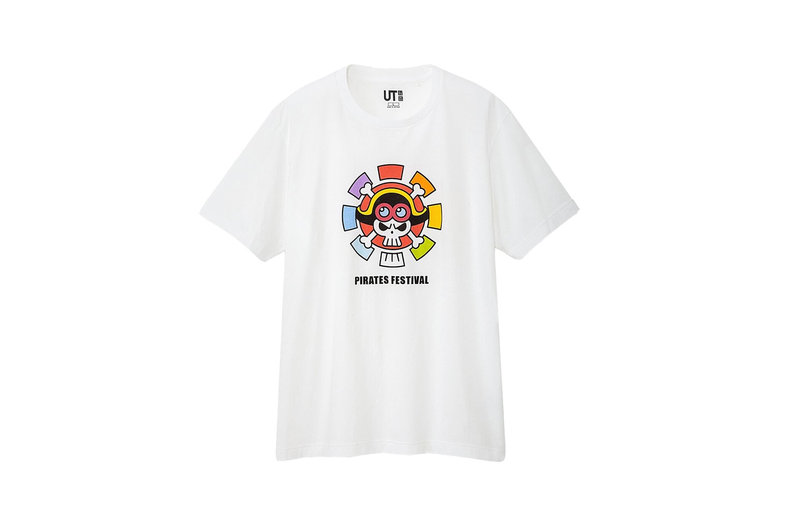 one piece uniqlo t-shirts white luffy chopper collaboration
