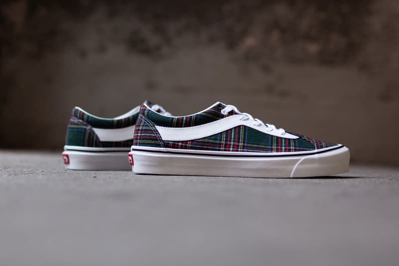 Vans Bold Ni Tartan Pack Red Green Sneakers