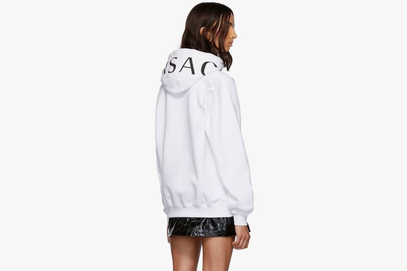 versace ford milan donatella t-shirt hoodie black white logo