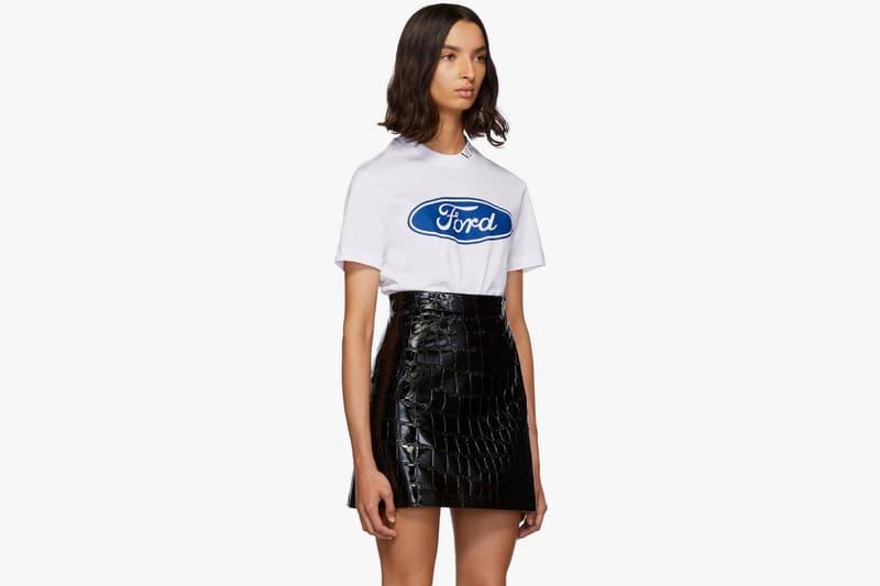 versace ford milan donatella t-shirt hoodie black white logo