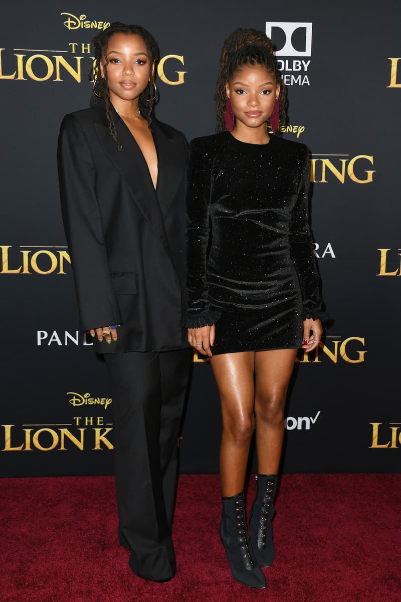 The Lion King Premiere Beyonce Blue Ivy Red Carpet Film