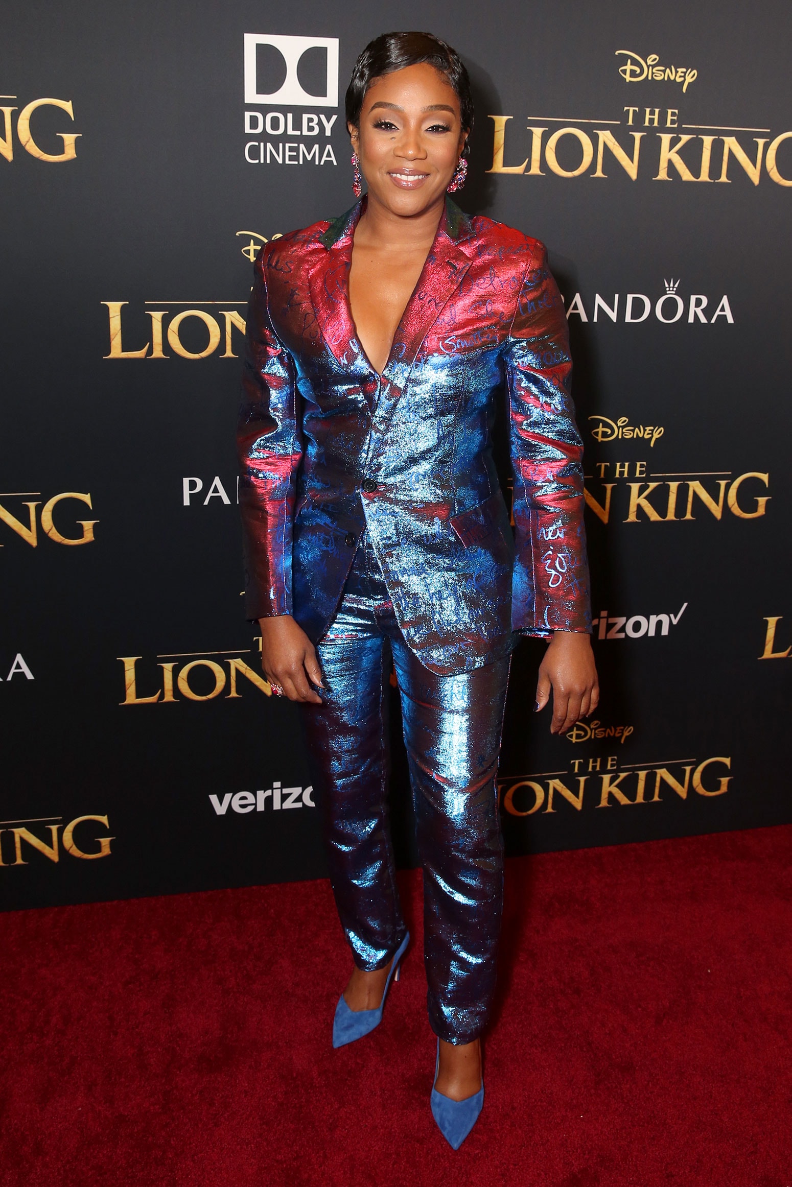 The Lion King Premiere Beyonce Blue Ivy Red Carpet Film