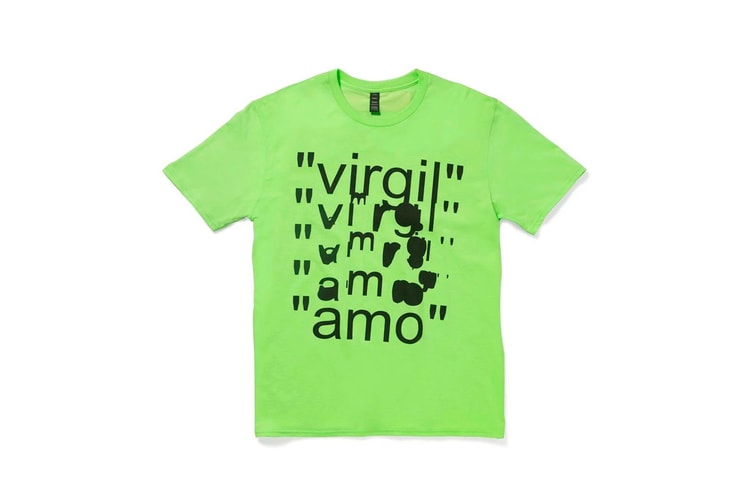 MCA Chicago Drops Neon-Colored Merch in Celebration of Virgil Abloh's "Figures of Speech" Exhibit