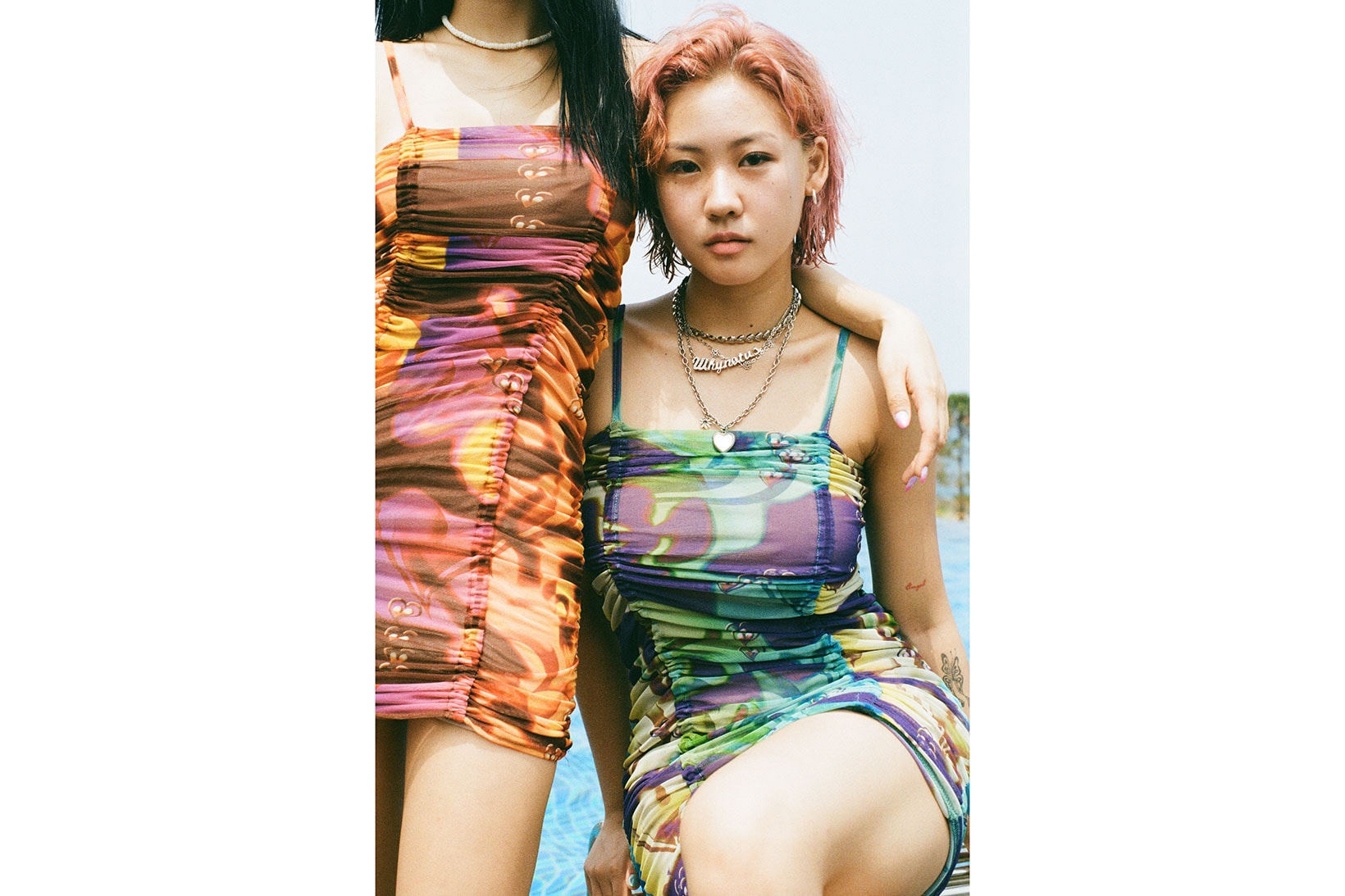 why not us spring summer 2019 lookbook blackpink korean brand lisa aoa jimin bikini skirt summer outfit