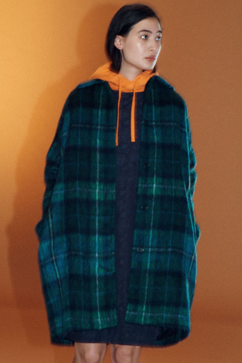 YMC Womenswear Fall/Winter 2019 Collection Jackets Coats Tartan Plaid Leopard Boilersuit