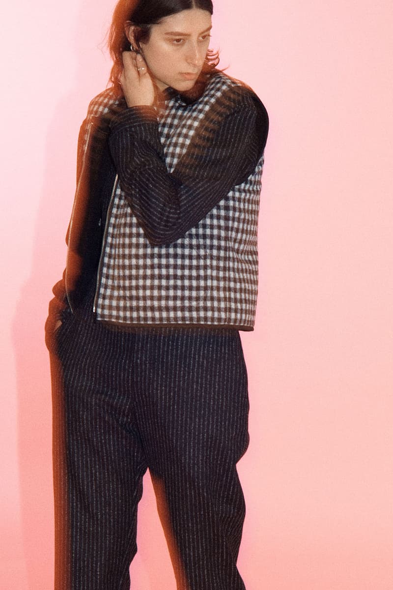 YMC Womenswear Fall/Winter 2019 Collection Jackets Coats Tartan Plaid Leopard Boilersuit