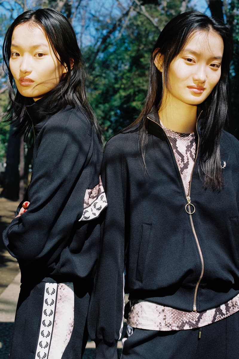 Akane Utsunomiya Fred Perry Collaboration Collection Campaign Polo