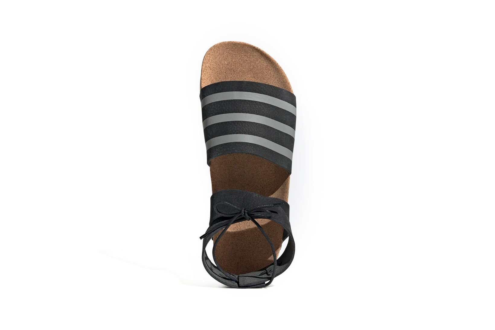 adidas Adilette Ankle Wrap Sandals Core Black Cloud White