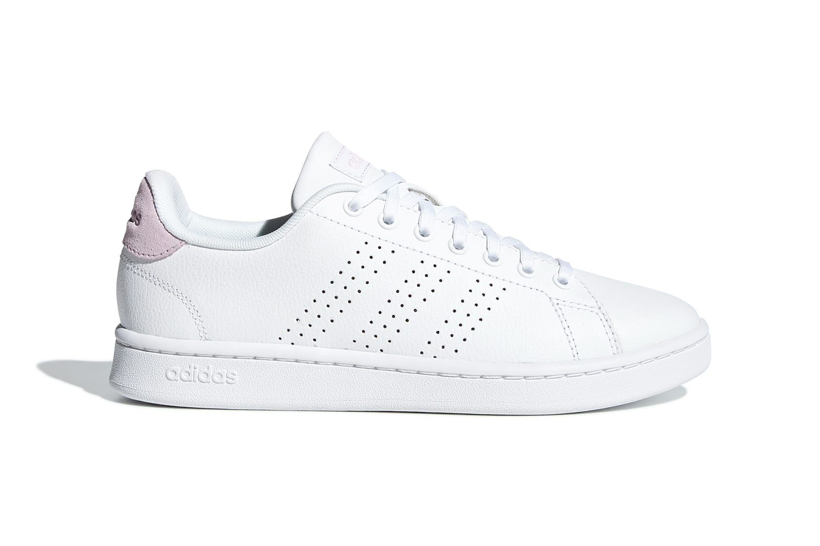 Advantage Shoe Is Cloud White and Pink 