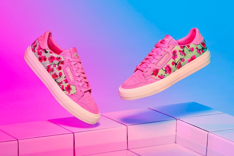 AriZona Ice Tea x adidas Collection Continental Vulc Pink White