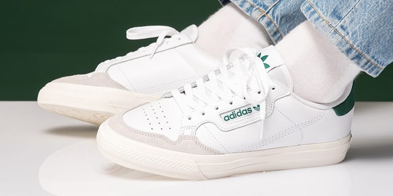 adidas originals continental 80's in white suede