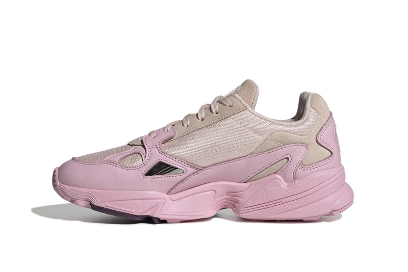 adidas Originals Falcon "Rosé" Pink Release Shoe Trainer Gold Footwear Sporty Chunky Dad Shoe Pastel