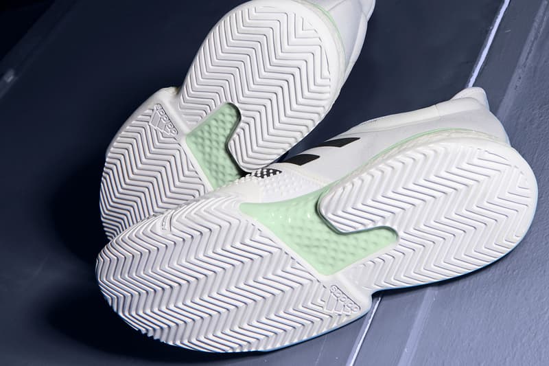 adidas us open tennis solecourt womens sneakers glow green mint boost garbine muguruza