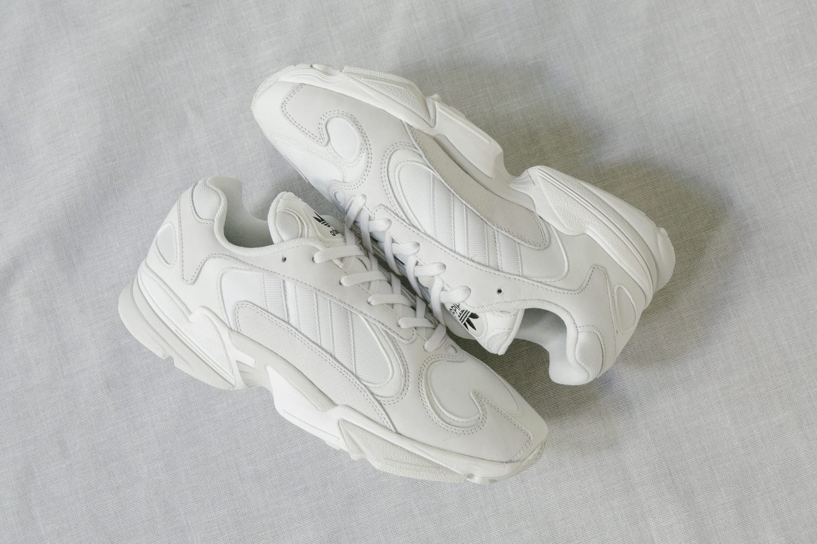 white yung 1 sneakers