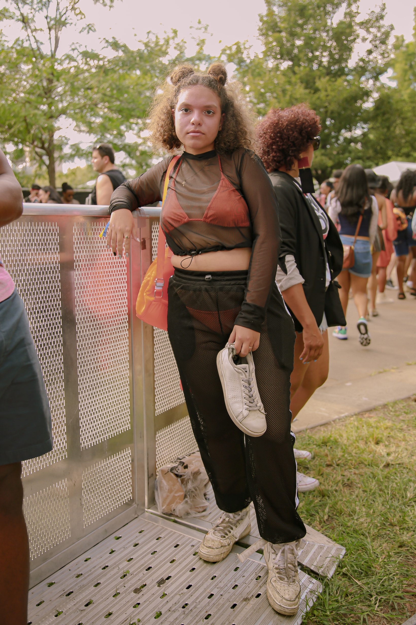 Afropunk 2019 Festival Street Style Top Pants Black