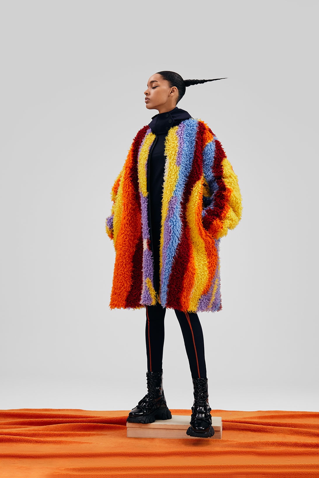angel chen woolmark prize finalist collection wool sustainability coats dresses