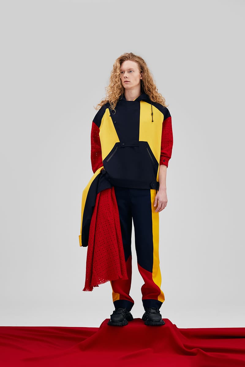 angel chen woolmark prize finalist collection wool sustainability coats dresses