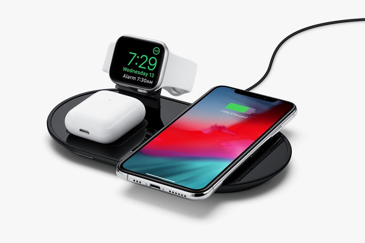 apple mophie 3-in-1 wireless charging pads iphone airpods watch technology