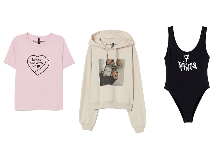 H&M Drops a Merch Collection With Ariana Grande