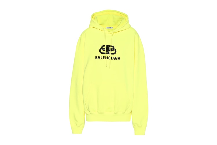Balenciaga's Logo Hoodie Gets the Neon Treatment
