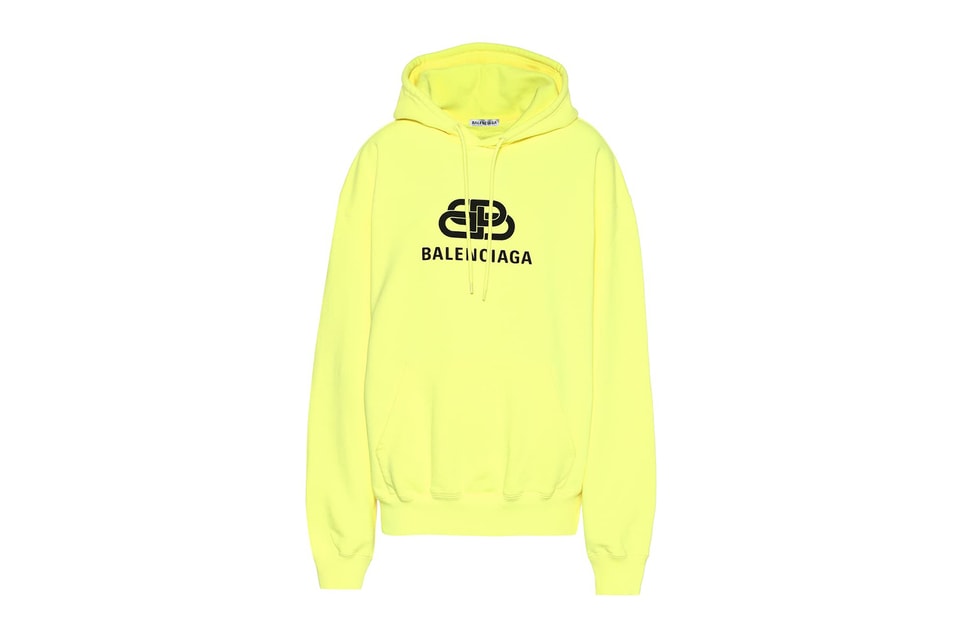 Balenciaga neon green sweatshirt Clearance